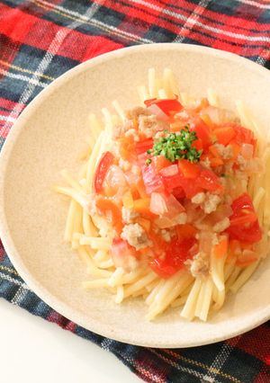 【離乳食完了期】簡単おだしのミートソース-レシピのメイン写真