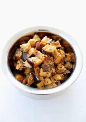 カレーと一緒に【茄子のアチャール】インド-レシピのメイン写真