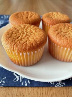 マフィン型でスポンジケーキ-レシピのメイン写真