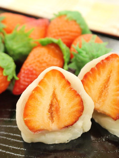 甘酒で作る★いちご大福-レシピのメイン写真