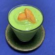 柿と青梗菜のグリーンスムージー