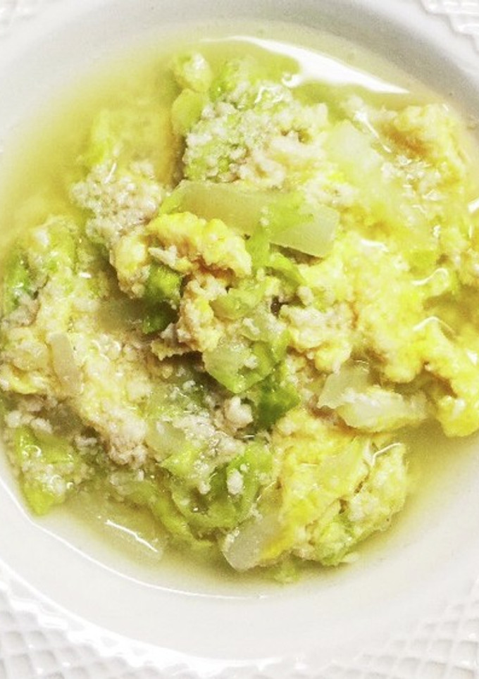 犬ご飯　鶏御膳の卵とじ-レシピのメイン写真