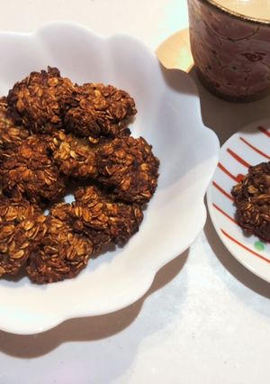 簡単！バナナオートミールクッキー-レシピのメイン写真