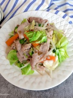 野菜炒め×青とうがらしみそ-レシピのメイン写真