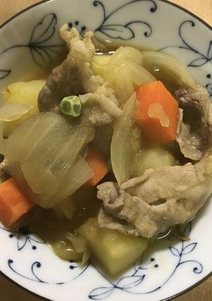 カレー肉じゃが-レシピのメイン写真
