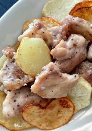 鶏肉とじゃがいもの塩焼き-レシピのメイン写真