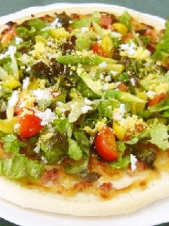 西京白みそ風味のピザ★サラダ仕立て-レシピのメイン写真