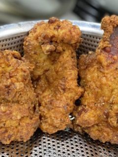 まる1、2kg×4 Reproduction] I made Kentucky Fried Chicken using one