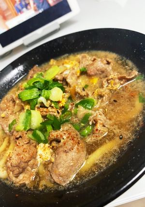 肉うどん-レシピのメイン写真