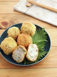 ゆずこしょう風味の里芋コロッケ-レシピのメイン写真
