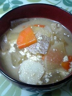 大好き❤我が家のけんちん汁-レシピのメイン写真