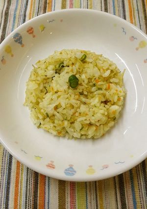 【保育園の給食】じゃこチャーハン-レシピのメイン写真