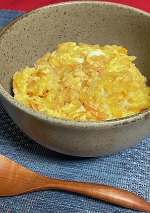 天玉丼！天かすと卵で親子丼もどき♪-レシピのメイン写真