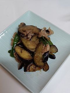 ナスとピーマンのみそ炒め-レシピのメイン写真