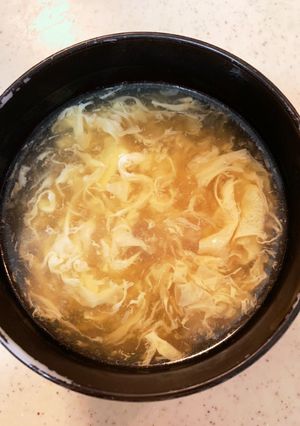 簡単！あったかふんわり卵スープ-レシピのメイン写真