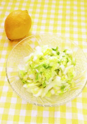 ☺大量消費に☆簡単♪白菜のレモンマリネ☺-レシピのメイン写真