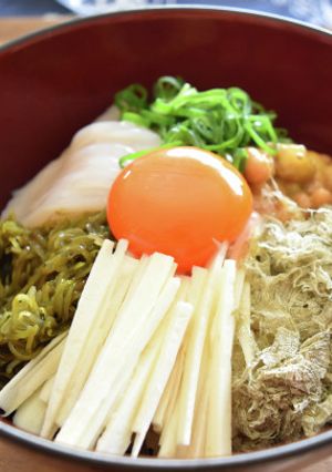 ネバしゃきバクダン丼-レシピのメイン写真