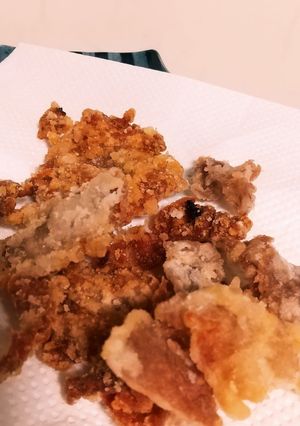 ミートチップス(豚肉のカリカリあげ)-レシピのメイン写真