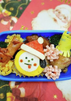 BTS〜サンタチミー、キャラ弁-レシピのメイン写真