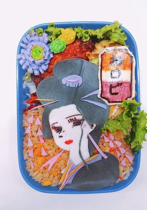 ONE PIECE おロビ キャラ弁-レシピのメイン写真