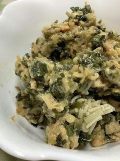 えのきと春菊とツナのおかず味噌-レシピのメイン写真