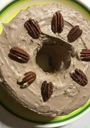 17㎝シフォンケーキチョコデコレーション-レシピのメイン写真
