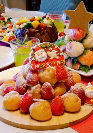 2021年　簡単華やかクリスマスディナー-レシピのメイン写真