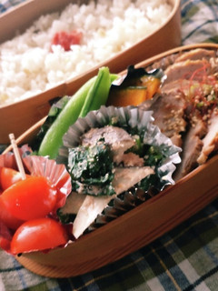 お弁当★レンジで小松菜エリンギ明太ソテー-レシピのメイン写真