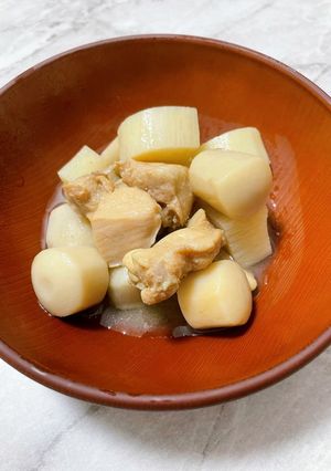 鶏肉と根菜の甘酢煮-レシピのメイン写真