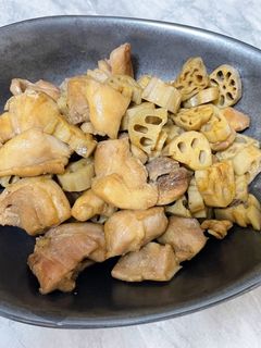 鶏肉と蓮根の照り煮-レシピのメイン写真