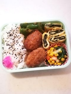 高校生のお弁当2021.12.17-レシピのメイン写真