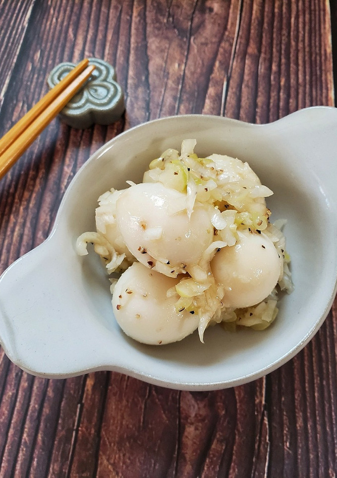 うずらの卵de簡単ネギ塩味玉-レシピのメイン写真