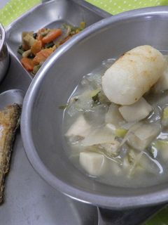 きりたんぽ鍋 河内長野市学校給食-レシピのメイン写真
