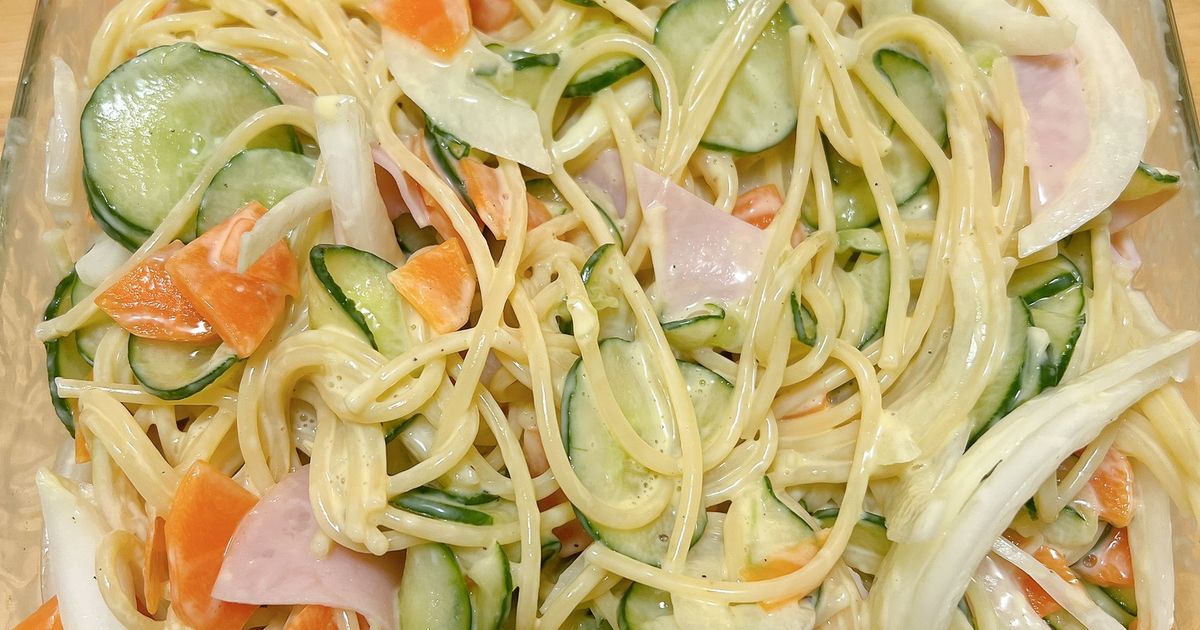 スパゲティサラダ by クックMRC59P☆ 【クックパッド】 簡単おいしい