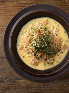 【大豆麺】なめ茸と卵のまぜ麺-レシピのメイン写真