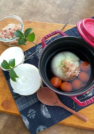 【減塩】新玉ねぎの和風スープ-レシピのメイン写真