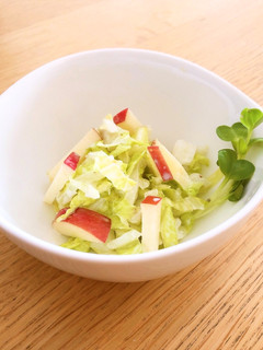 白菜とりんごのビタミンサラダ-レシピのメイン写真