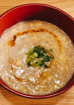 超簡単！5分で完成！オートミール中華粥-レシピのメイン写真