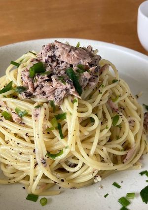 簡単！和えるだけ☆ツナゆかりバターパスタ-レシピのメイン写真