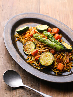 【大豆麺】まーめんの野菜カレー炒め-レシピのメイン写真