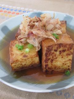 厚揚げで作る揚げ出し豆腐風-レシピのメイン写真