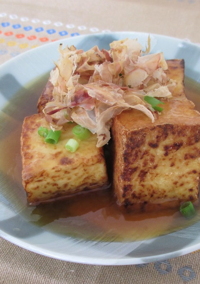 厚揚げで作る揚げ出し豆腐風-レシピのメイン写真