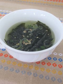 わかめスープ-レシピのメイン写真