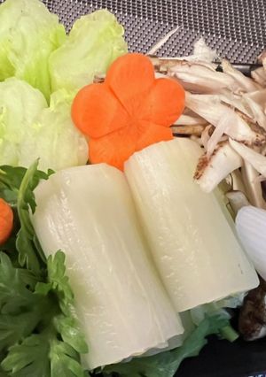 お鍋の白菜おめかし-レシピのメイン写真