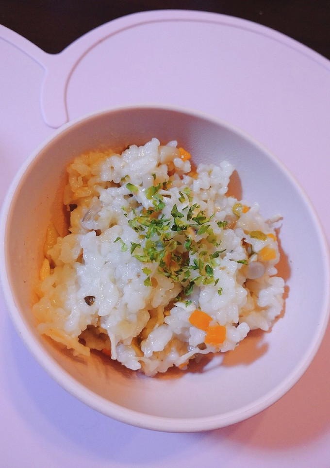 離乳後期☆鶏ときのこの炊き込みごはん-レシピのメイン写真