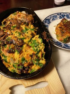 アサリのチャンジャの山芋焼き-レシピのメイン写真