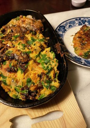 アサリのチャンジャの山芋焼き-レシピのメイン写真