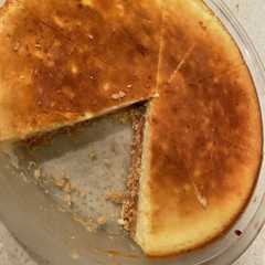 รูปของ 卵ナシでも！濃厚チーズケーキ