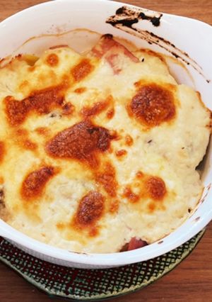 白みそ豆乳グラタン-レシピのメイン写真