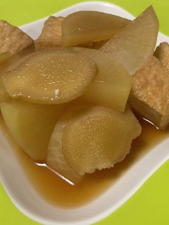 ホットクックで★簡単厚揚げと大根の煮物-レシピのメイン写真